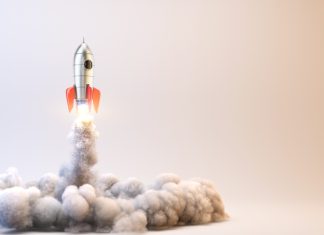 Ebaka Games brings chaos and soul to iGaming A rocket taking off, representing Ebaka Games' launch.