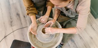 EveryMatrix announces significant leadership shift Two hands work on a clay wheel