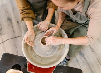 EveryMatrix announces significant leadership shift Two hands work on a clay wheel