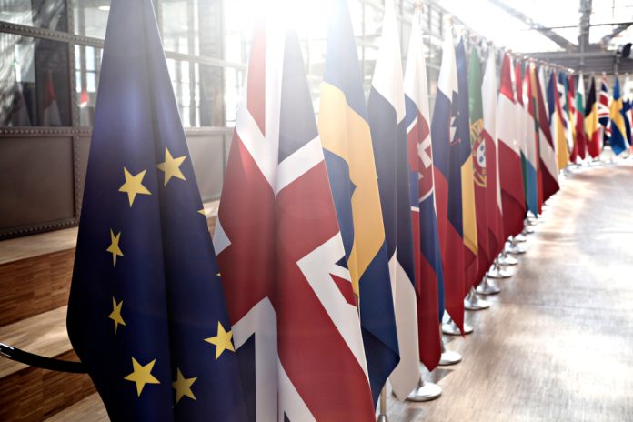 global-tax-rankings Flags from countries across the EU