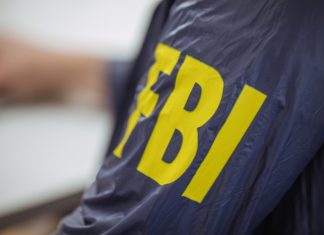 FBI sends warning over US black market fears Close up of FBI badge