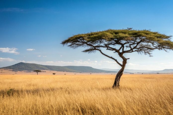 alea-apollo-games-link-up-(1) African savannah with a tree in the foreground
