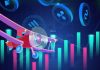How mini-games fit into the future of crypto gambling A graph illustrating crypto gambling.