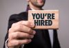BetBlocker ‘enriched’ by Monica Shafaq appointment Businessman holds you're hired sign
