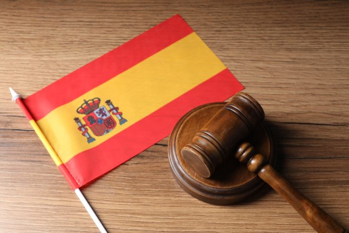 Codere x Spain sanction Spain flag and gavel