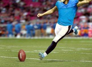 CFTC scrutinises micro betting and prediction markets in widespread regulatory pitch American footballer kicking ball
