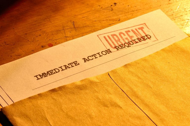 Notice letter