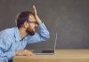How a legal blunder led to tax exemption for Estonian casinos Man exasperated in front of laptop