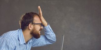 How a legal blunder led to tax exemption for Estonian casinos Man exasperated in front of laptop