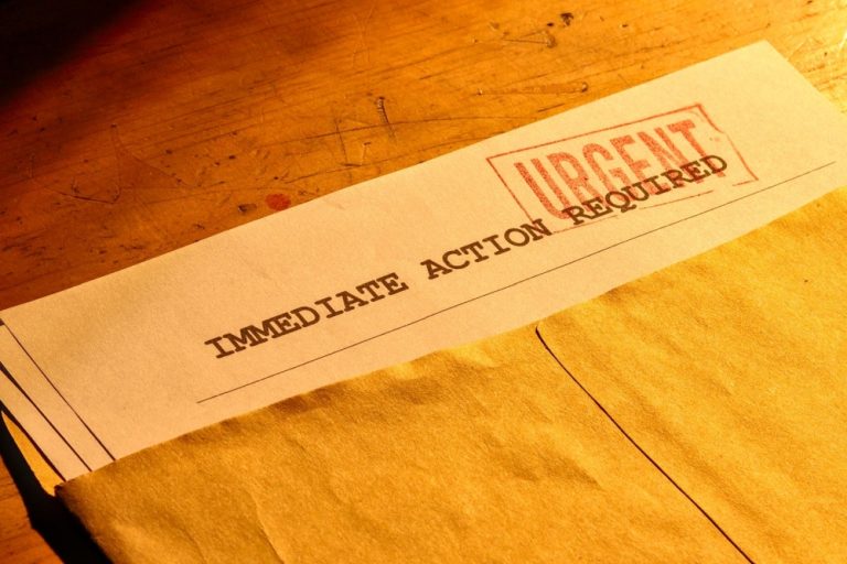 Urgent action