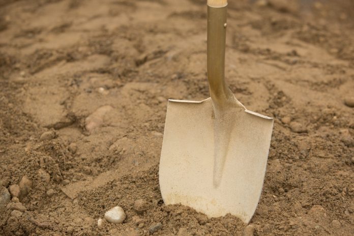 Breaking ground