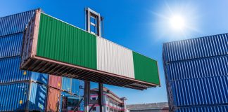 Nigerian state steps up tax reform as federal bill hits crucial roadblock Nigeria flag on shipping container