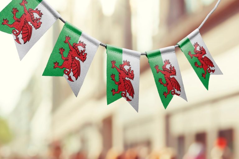 Wales flags