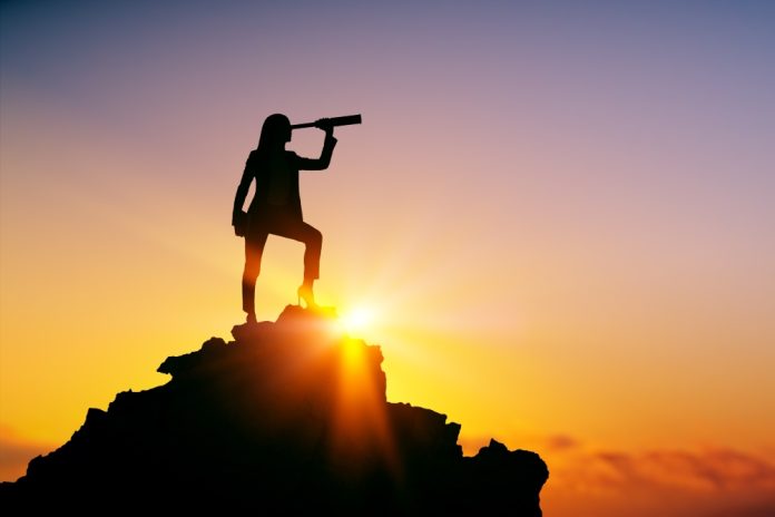 Allwyn-believes-OPAP-deal-can-‘define-the-future-of-iGaming Woman with telescope