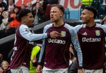 What iGaming brands must rethink as sponsorships enters the next phase Alt text: Aston Vila during a Premier League match with Betano betting sponsor on front-of-shirt.
