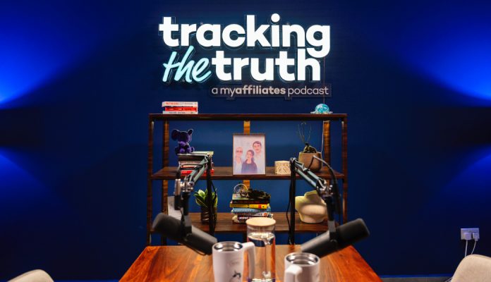 MyAffiliates-podcast The Tracking the Truth studio.