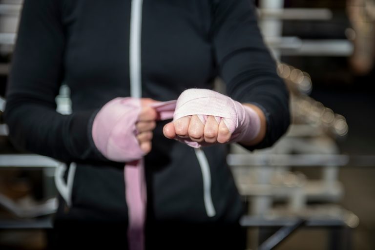 Hand wrapping