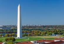 Can the District of Columbia succeed in prohibiting sweepstakes? Washington Monument