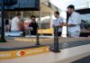 SOFTSWISS reaps early rewards of referral system SOFTSWISS branding on a scalextric track