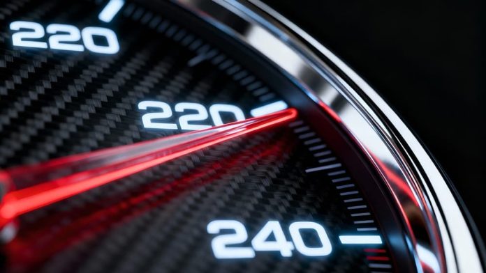Speedometer Speedometer image as Infingame chats faster spins