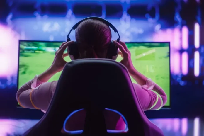 Female gamer