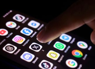 Clipping guru underlines escalating threat posed by black market advertising Phone showing social media apps