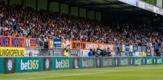 bet365 steps up Blueprint Gaming partnership with free spins promotion Bet365 logo on football hoardings