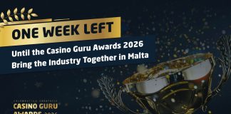 One week left until the Casino Guru Awards 2026 bring the industry together in Malta