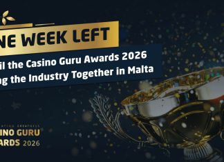 One week left until the Casino Guru Awards 2026 bring the industry together in Malta