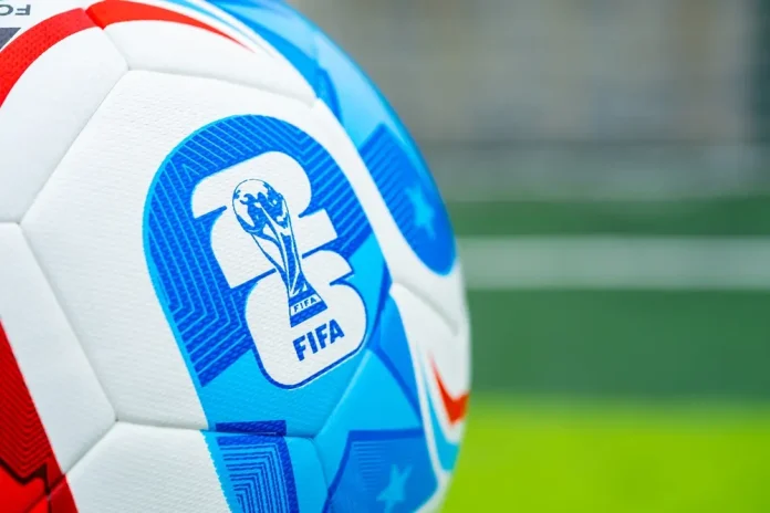 Close up of World Cup ball