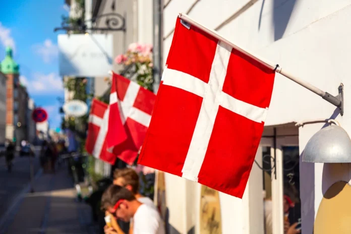 Denmark's flag.