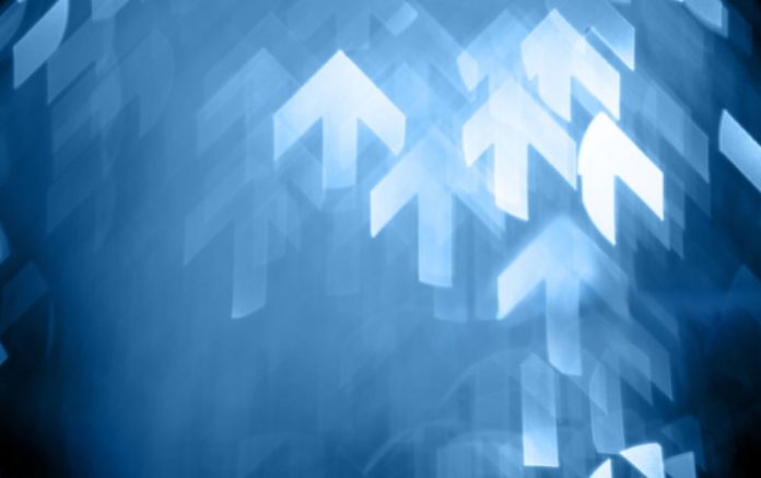 Arrows pointing upwards