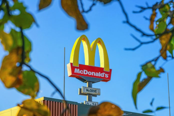 Betty UK McDonalds sign