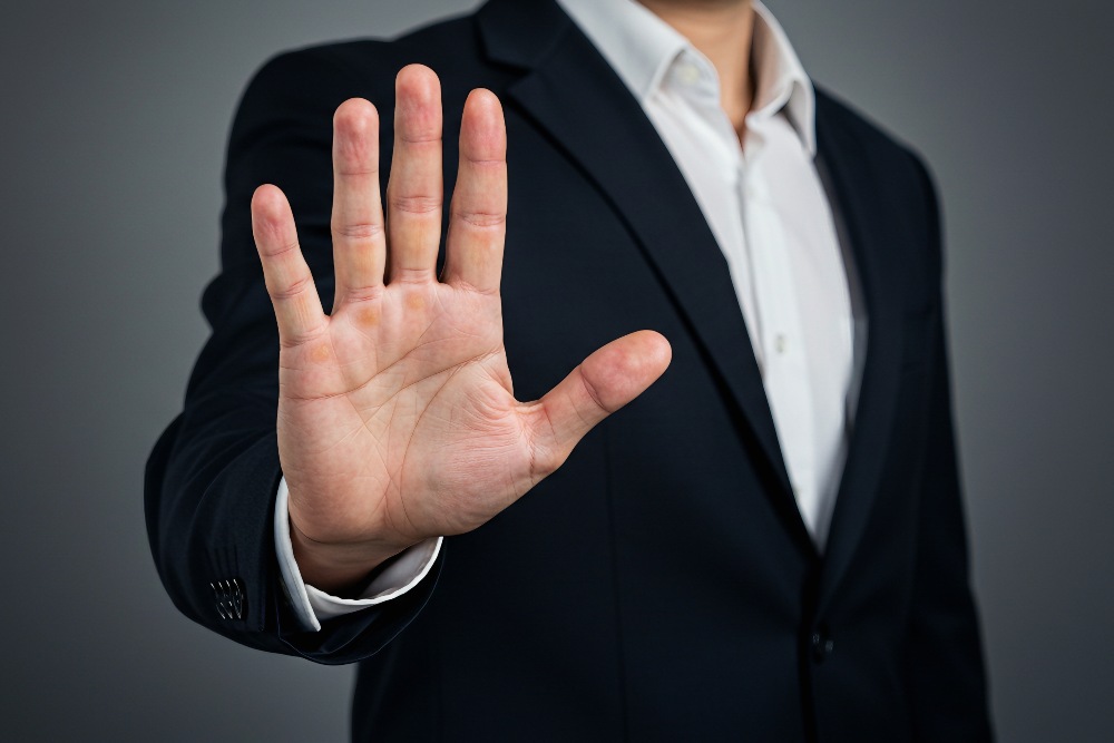 Hand stop