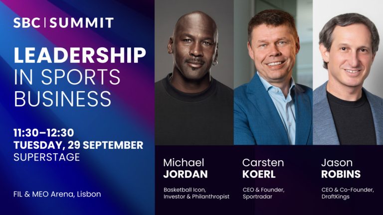 Michael Jordan, Carsten Koerl, and Jason Robins to Open SBC Summit 2026 Michael Jordan, Carsten Koerl, and Jason Robins to Open SBC Summit 2026