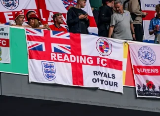 Mr Vegas latest to tap into the value of EFL sponsorship with Reading Reading FC flag